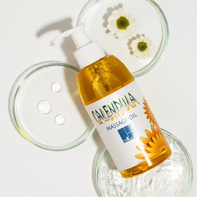 CALENDULA WHEAT GERM MASSAGE OIL DR. KADIR Масажна олія із зародками пшениці Календула 330 мл